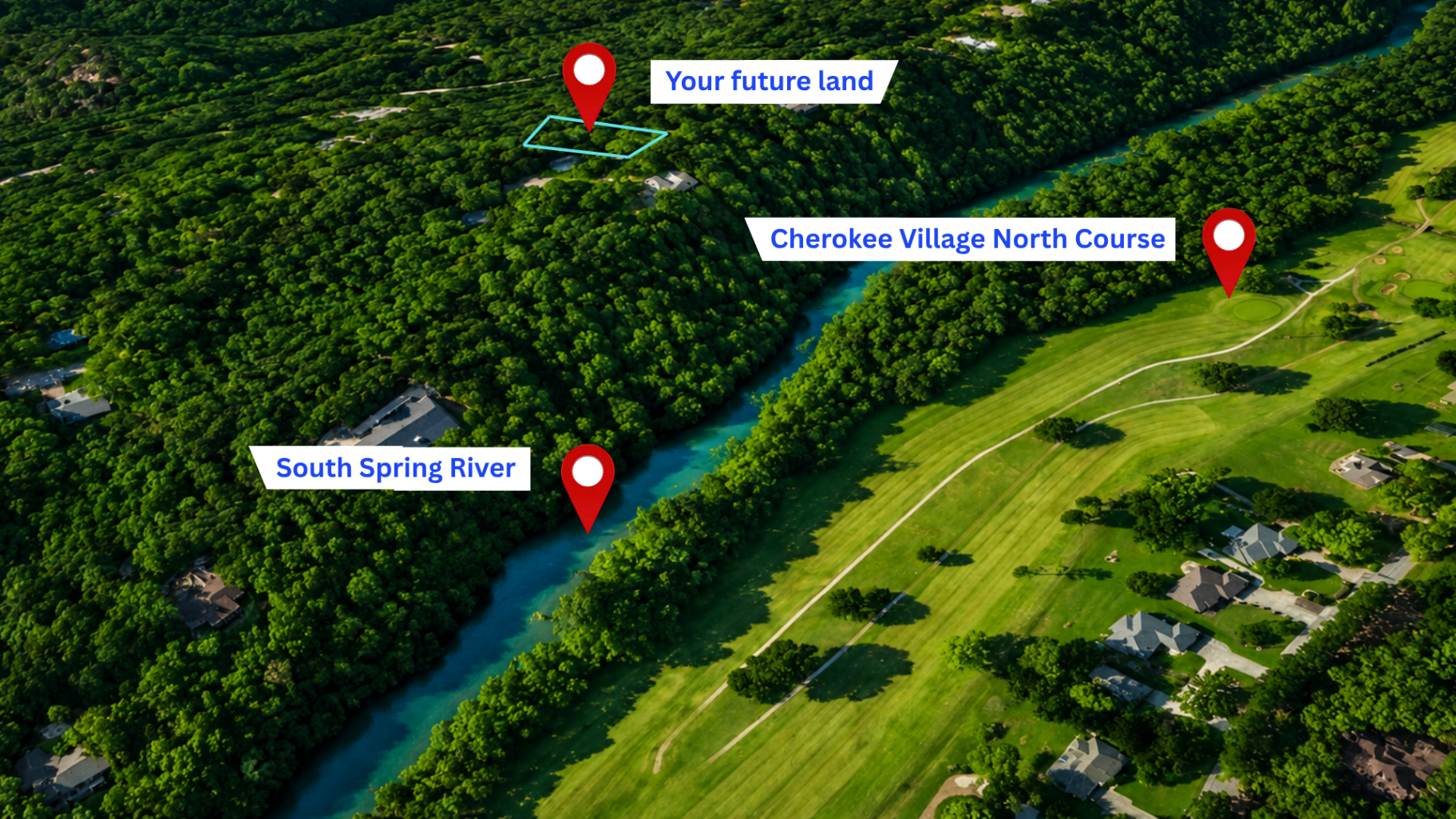 0.31-Acre Wooded Residential Lot in Cherokee Village, AR — photo 2
